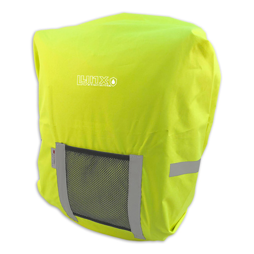 610449.YEL LYNX Rain cover for pannier bag and backpack 55 x 35 x 20 cm