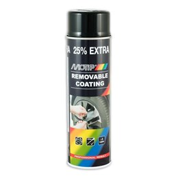 514302 MOTIP Verwijderbare coating zwart 500 ml