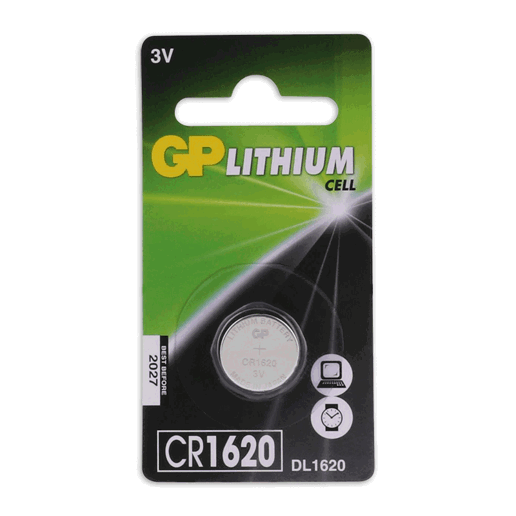 430968 GP CR1620 Lithium-Knopfzelle 3V 1PK