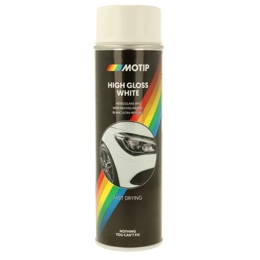 514004 MOTIP Basic paint white high gloss 500 ml