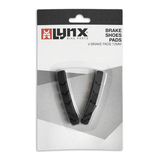 440821 LYNX Remvoering voor V-brake cartridge set 72 mm 72 mm