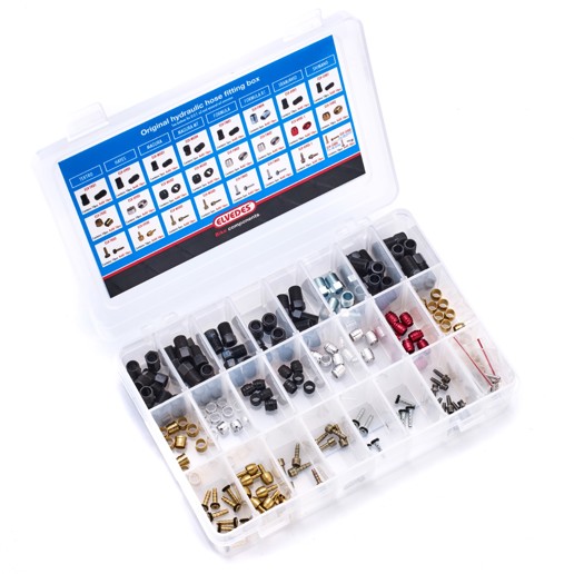 74.2015145 ELVEDES Assortment box for hydraulic hose fittings