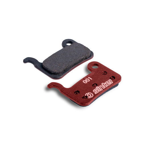 73.001041 SINTER Disc Brake Pads Standard Red (1 Pair)