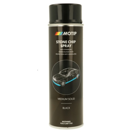 510001 MOTIP Protection anti-gravillons Medium Solid Noir 500 ml