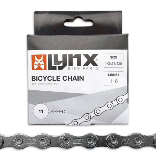 440413 LYNX Bicycle chain 11 speed 1/2 x 11/128 Inch - 116L - 5.7 mm