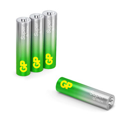 430900 GP Super Alkaline AAA Batterien 4PK