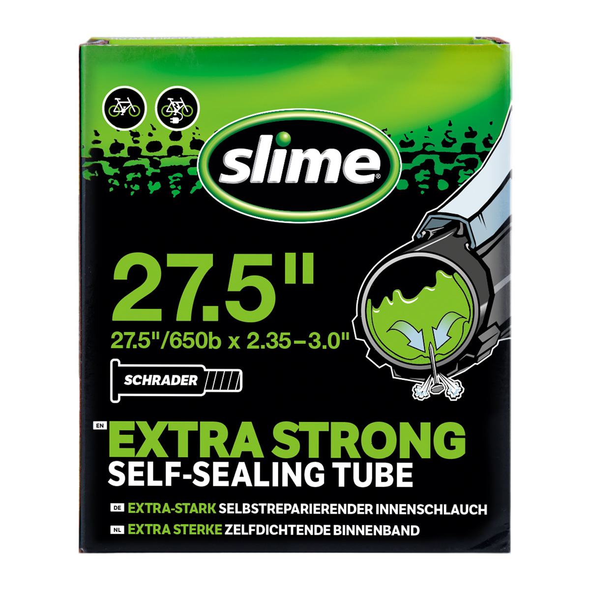 Slime zelfdichtende anti-lek binnenband 27.5 Inch AV