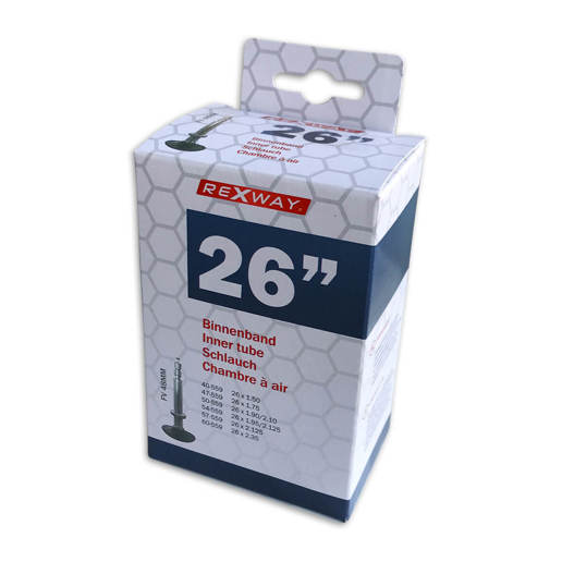 390747 REXWAY Chambre à Air 26 pouces SV 40/60-559