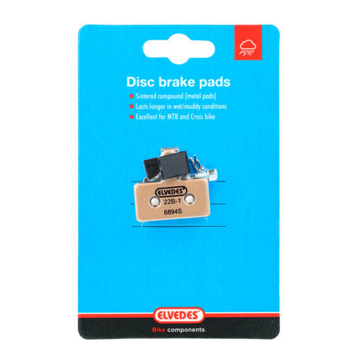 74.6894S ELVEDES Schijfremblokken Gesinterd Goud set