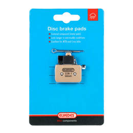 74.6854S ELVEDES Disc brake pads Sintered Gold set