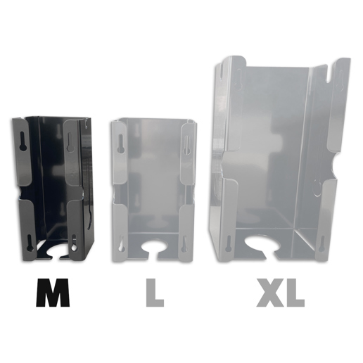 76.SKU10100 Laadhouder Acculader wandhouder M 210 x 80 x 55 mm