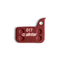 73.017041 SINTER Disc Brake Pads Standard Red (1 Pair)
