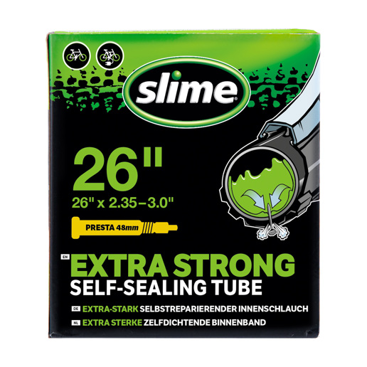 40FC.30097 SLIME Slime zelfdichtende anti-lek binnenband 26 Inch SV 26 x 2.35 - 3.00
