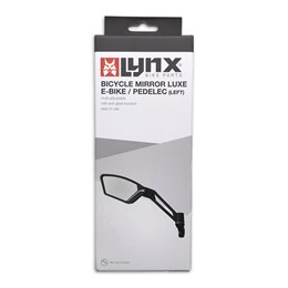 421150 LYNX Fietsspiegel luxe e-bike/pedelec (links) <-> 118 x 55 mm
