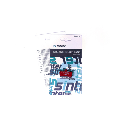 73.008041 SINTER Disc Brake Pads Standard Red (1 Pair)