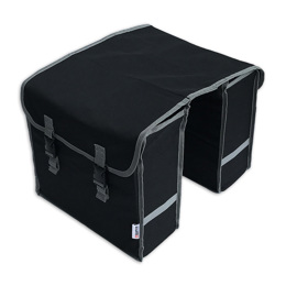 610100.GRA LYNX Dubbele fietstas Zion Basic 34.5 x 13.5 x 33.5 cm