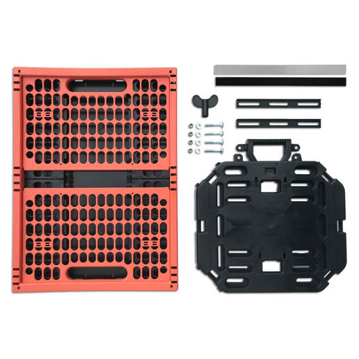 610770.KOR PLATES 4 BIKES Basic Set: Klappbox + Multi-Platte 47 x 34.5 x 25.5 cm