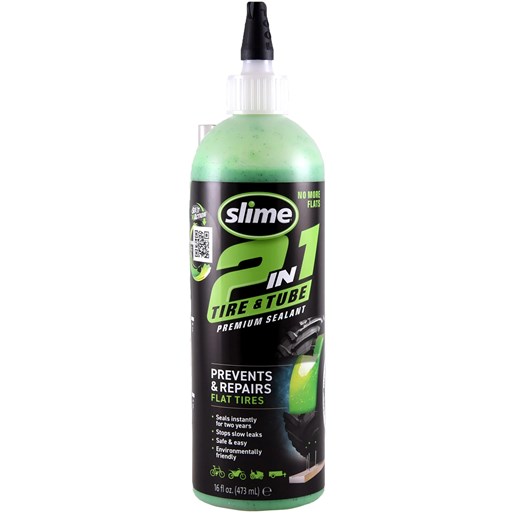 40K.10193 SLIME Slime 2-in-1 banden & binnenbanden afdichtmiddel 16 oz / 473 ml