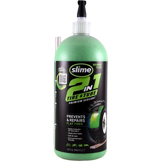 40K.10194 SLIME Slime 2-in-1 banden & binnenbanden afdichtmiddel 32 oz. / 946 ml