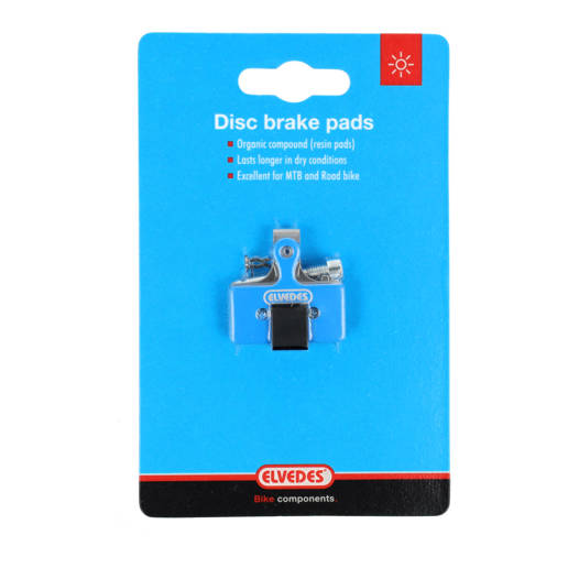 74.6894 ELVEDES Schijfremblokken Organisch Blauw set