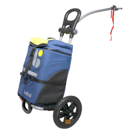 71.01BTR001 BELLELLI Fietstrolley / Boodschappentrolley B-Tourist 65 x 46 x 106 cm