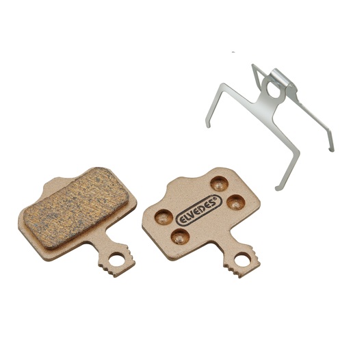 74.6890S-BOX ELVEDES Disc brake pads Sintered Gold 10 sets
