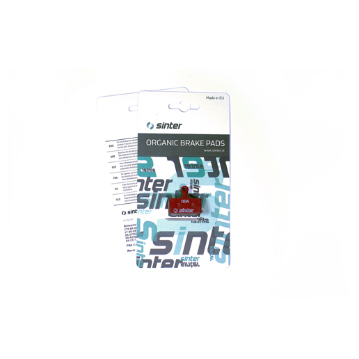 73.004041 SINTER Disc brake pads 004 Standard Red set
