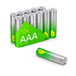 430905 GP Super Alkaline AAA Batterien 12PK