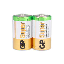 430925 GP Super Alkaline D batteries 2PK
