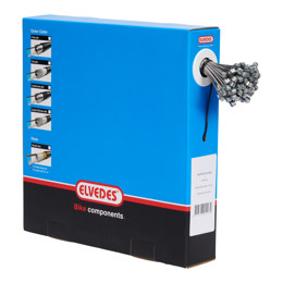 74.6427RVS-SLICK-BOX ELVEDES Bremsseil innen Slick Edelstahl 2250 mm ø 1,5mm 100 Stück 1 × 19 ø 1,5 x 2250 / ø 7 × 6 mm