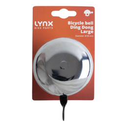 420128 LYNX Fietsbel Ding Dong groot Ø 80 mm