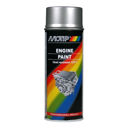 514093 MOTIP Motorblok lak aluminium 400 ml