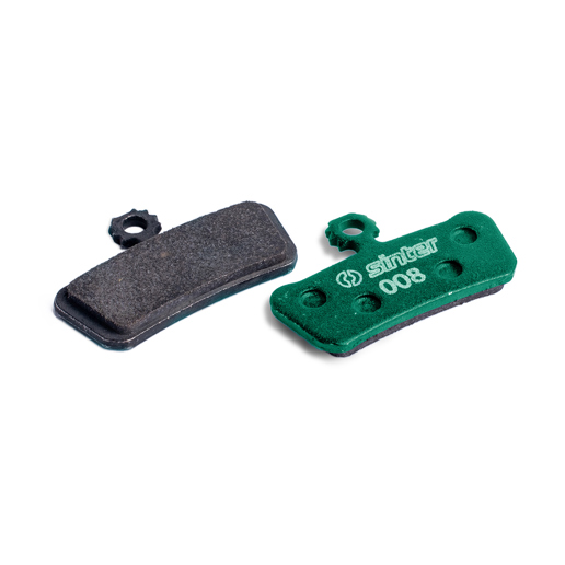 73.008063 SINTER Disc Brake Pads Race Green (1 Pair)