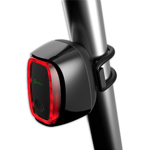 427160 MEILAN Achterlicht met remlicht USB 25 Lux X6