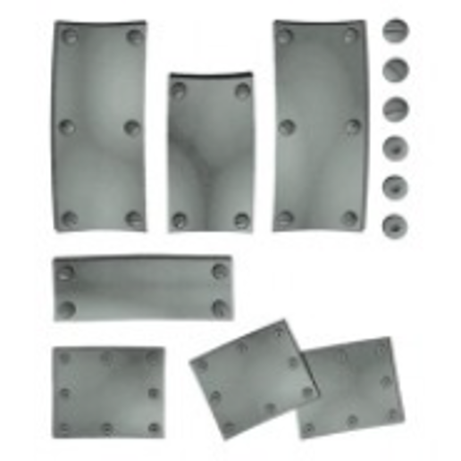 980576 MERKLOOS Sticker set rivets 200 x 240 mm