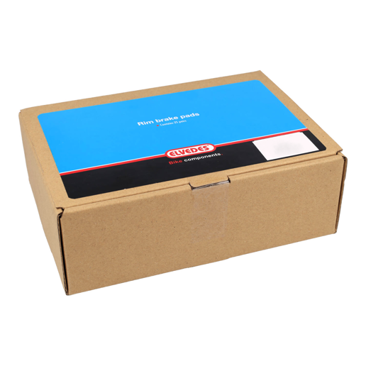 74.6828-BOX ELVEDES V-brake remblokken ABS 72 mm 25 sets  72 mm
