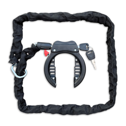 410730.CH100 LYNX Ringslot met ketting 100 cm x 5.3 mm