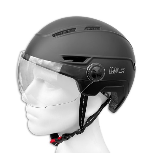 619151.BLA LYNX Helmet Visor Pro (S/M) 55-58 cm