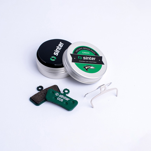 73.008063 SINTER Disc Brake Pads Race Green (1 Pair)
