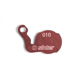 73.010041 SINTER Plaquettes de frein à disque Standard Rouge (1 paire)
