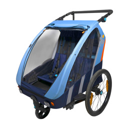 71.01BLZ001 BELLELLI Remorque vélo enfant 2 en 1 Trailblazer