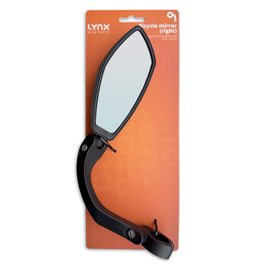 421121.R LYNX Bicycle mirror (right) <-> 110 x 47 mm