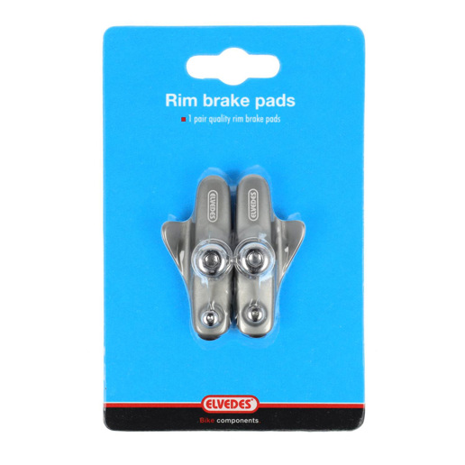 74.6847-CARD ELVEDES Jeu de patins de frein cartridge en aluminium 55 mm 55 mm