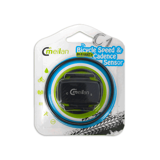427340 MEILAN Snelheids / Cadanssensor ANT+ Bluetooth C1 35 x 30 x 10 mm