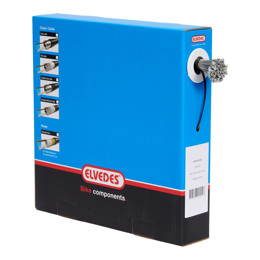 74.6472RVS-BOX ELVEDES Schakel binnenkabel RVS 2250 mm ø 1,1 mm 100 stuks 1 x 19 ø 1,1 x 2250 / ø 4 x 4 mm