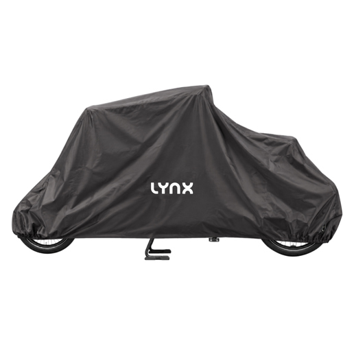 440706.TENT LYNX Lastenrad Abdeckung 2 Räder - Mit Regenverdeck