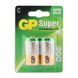 430920 GP Super alkaline C batterijen 2PK