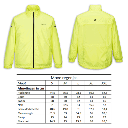 610950.10.S LYNX Sports jacket / Rain jacket Move size S 74.5 x 58 x 58 cm