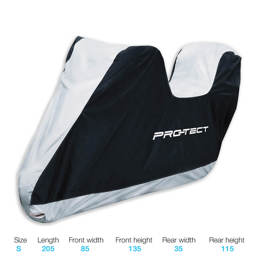 447950.TB PRO-TECT Motorbike cover / Scooter cover S + top box 205 x 85 x 135 cm