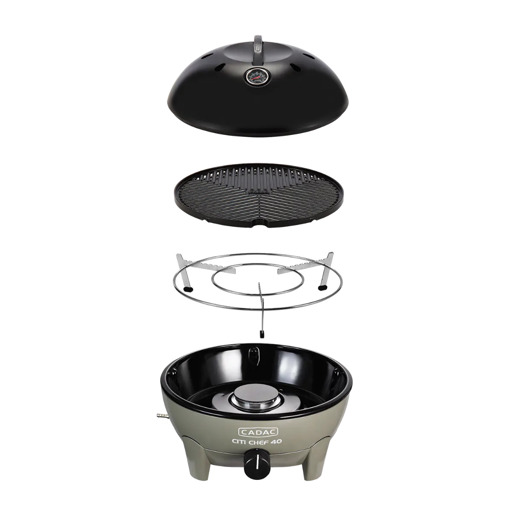 989979 MERKLOOS Barbecue à gaz Cadac 42.2 x 42.2 x 33.4 cm